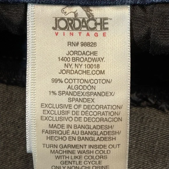 JORDACHE Vintage Women’s Plus Size Denim Shorts Size 34 - Picture 7 of 10